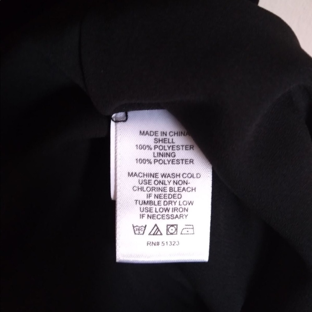 1. State Size Medium Black Ruffle Short Sleeve Off The Shoulder Blouse - Picture 10 of 11